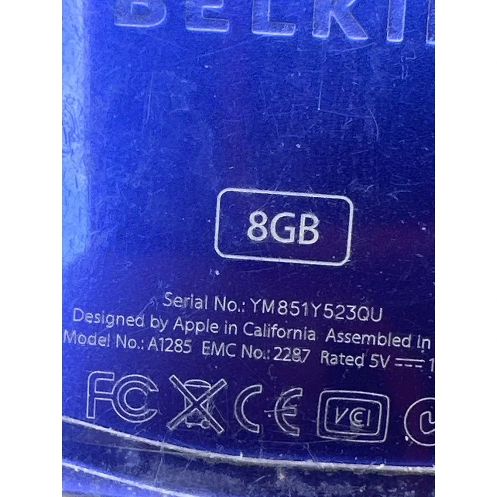 Apple iPod Nano 4th Gen 8GB Purple A1285 Digital Media Player Parts Repair